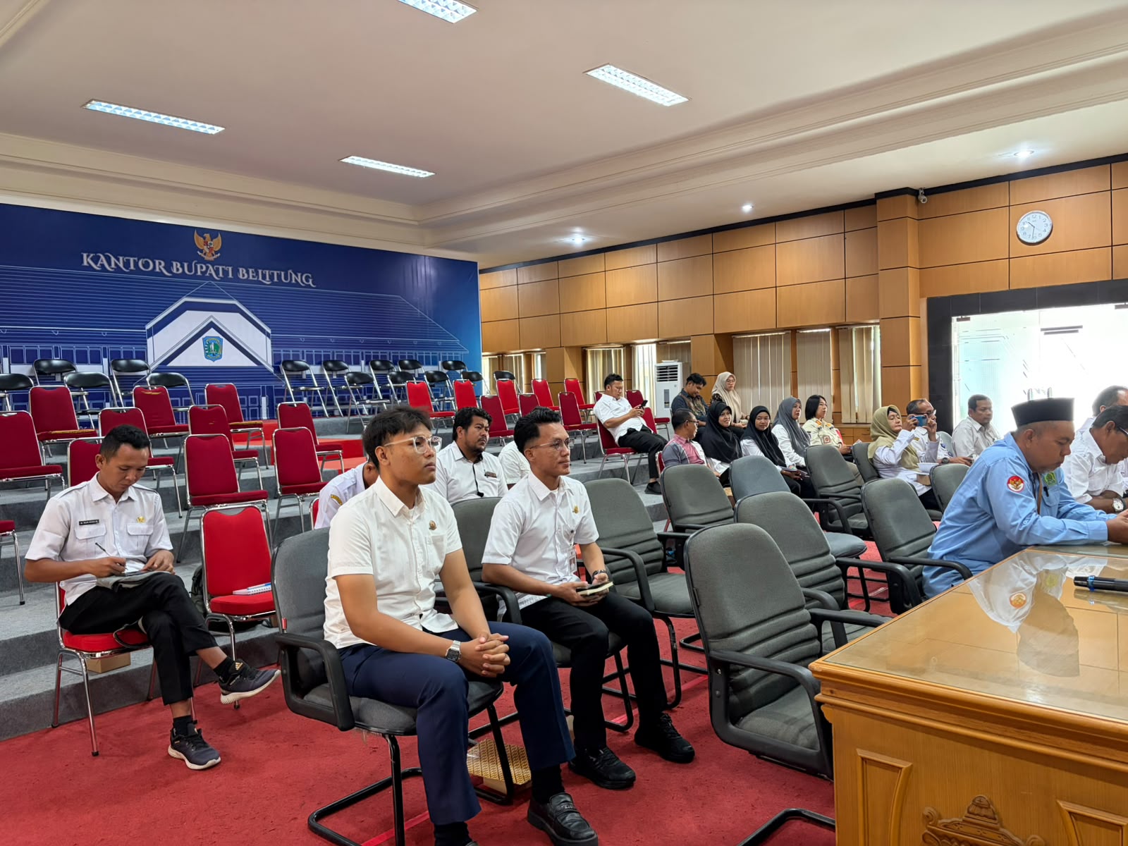 Matangkan Persiapan Peringatan Hari Pahlawan, KSOP Kelas IV Tanjung Pandan Gelar Rapat Koordinasi